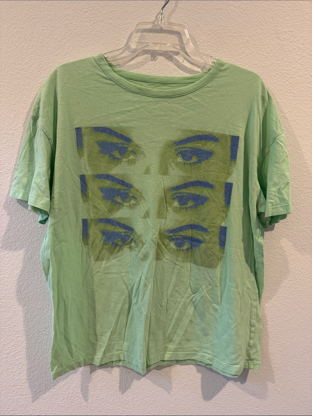 Selena Gomez Light Green Graphic Tee